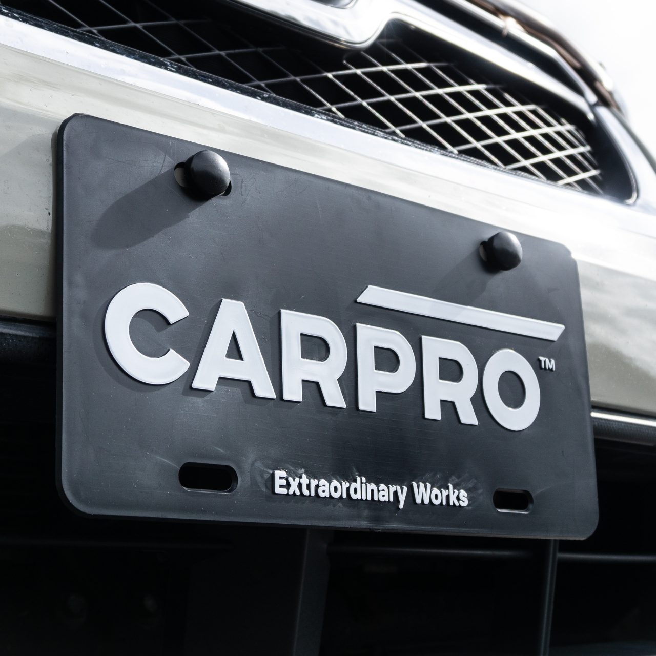 CARPRO Logo License Plate
