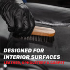 Compact Leather Cleaning Brush