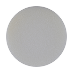 429G - 4" White Soft Standard Foam Pad - Final Finishing