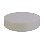 429G - 4" White Soft Standard Foam Pad - Final Finishing