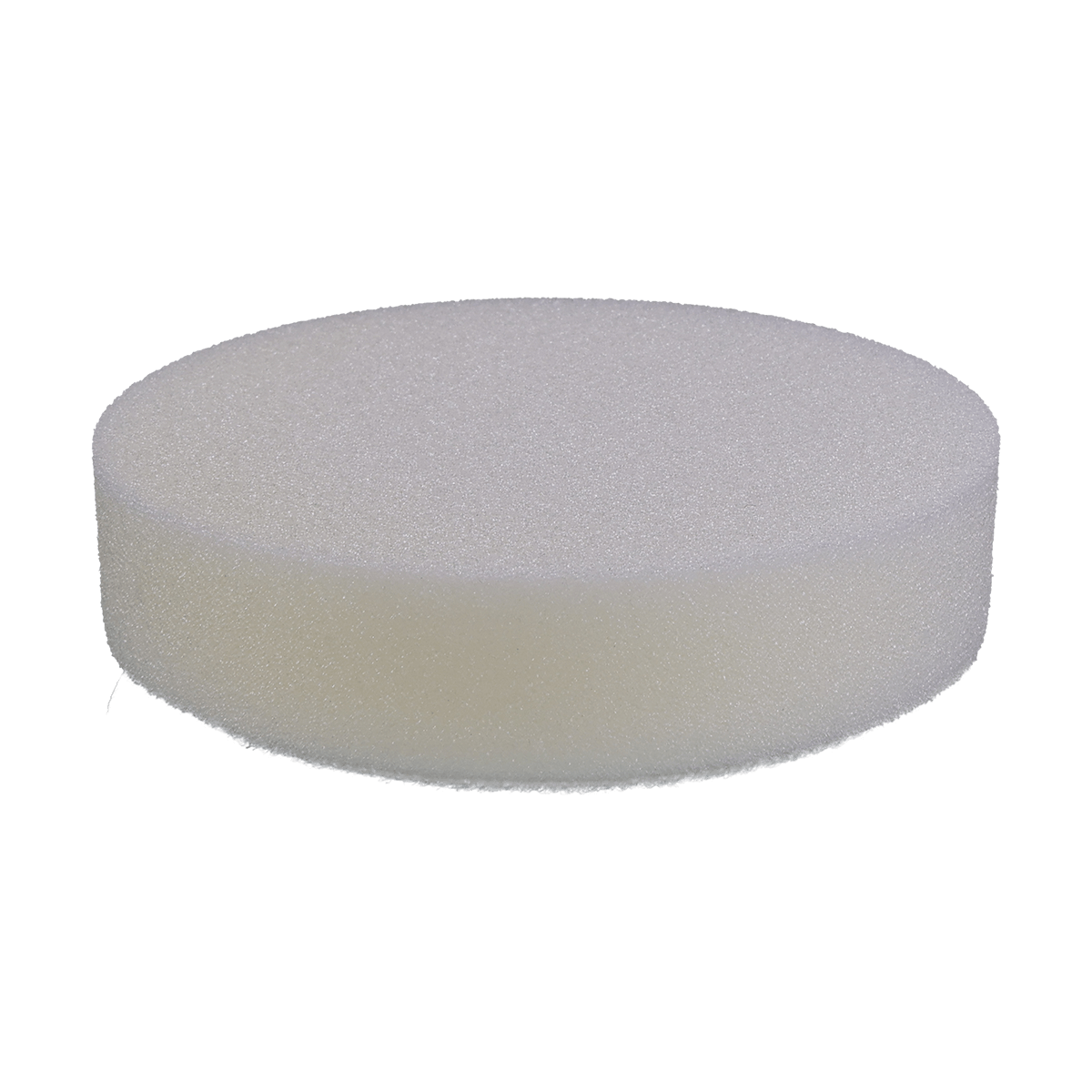 429G - 4" White Soft Standard Foam Pad - Final Finishing