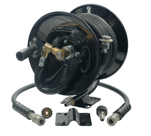 50' PROFESSIONAL- HOSE REEL KIT- 50' BLACK