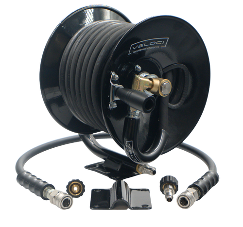 50' PROFESSIONAL- HOSE REEL KIT- 50' BLACK