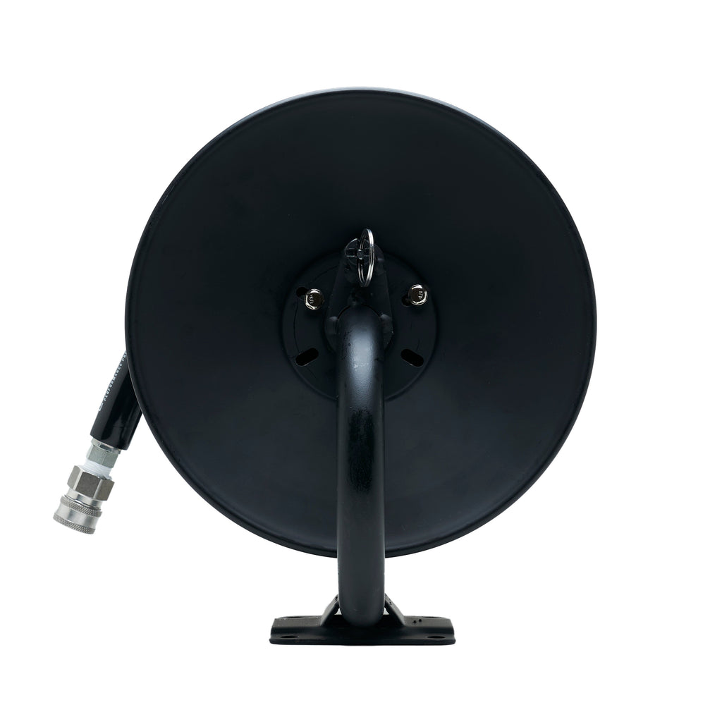 100' PROFESSIONAL HOSE REEL BUNDLE- 100' BLACK