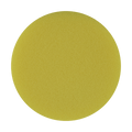 431G - 4" Yellow High Density Standard Foam Pad - Polishing