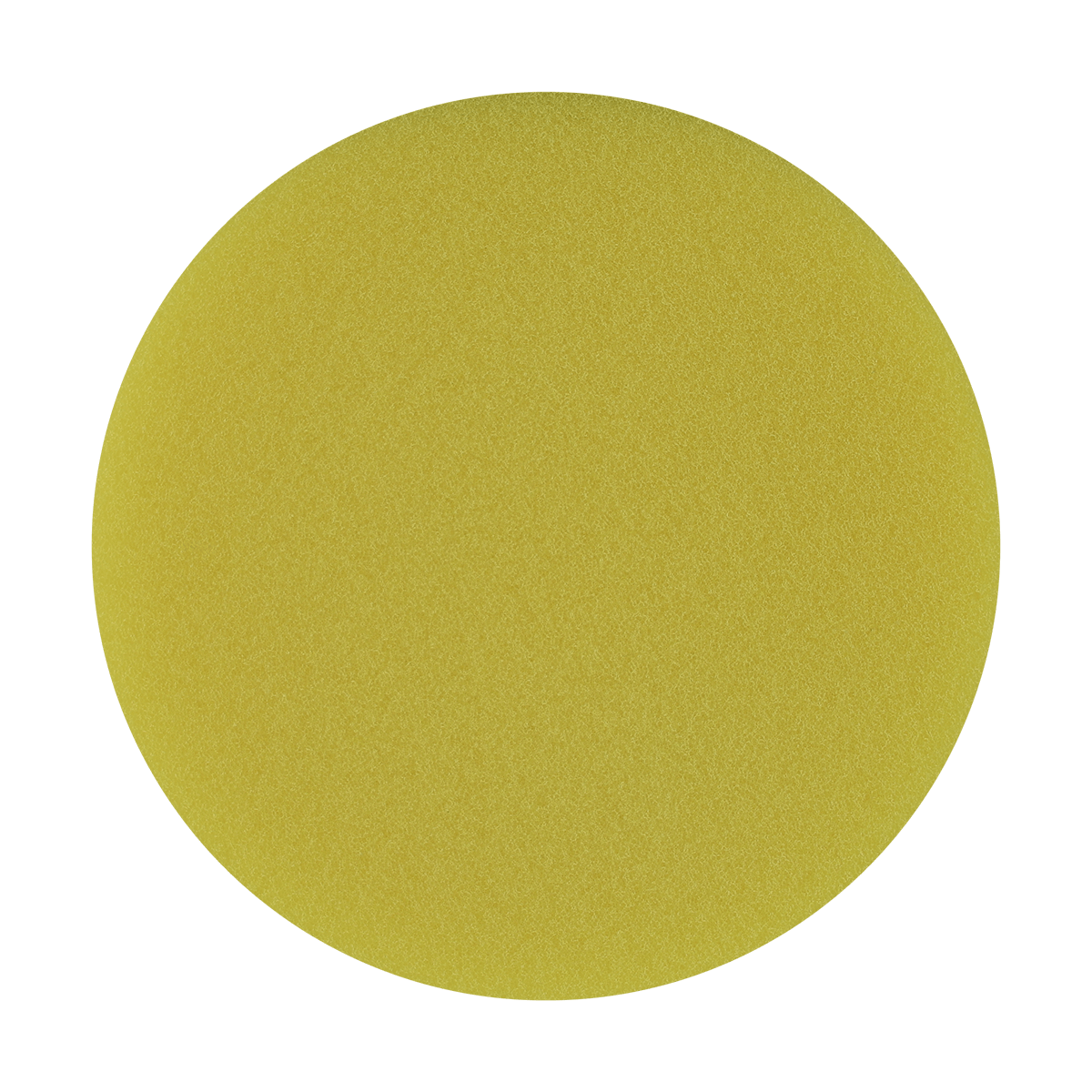 431G - 4" Yellow High Density Standard Foam Pad - Polishing