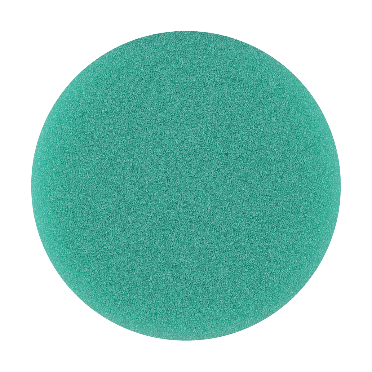 440G - 4" Green Soft Standard Foam Pad - Medium Cut