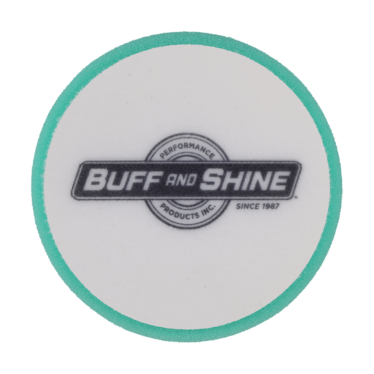 440G - 4" Green Soft Standard Foam Pad - Medium Cut