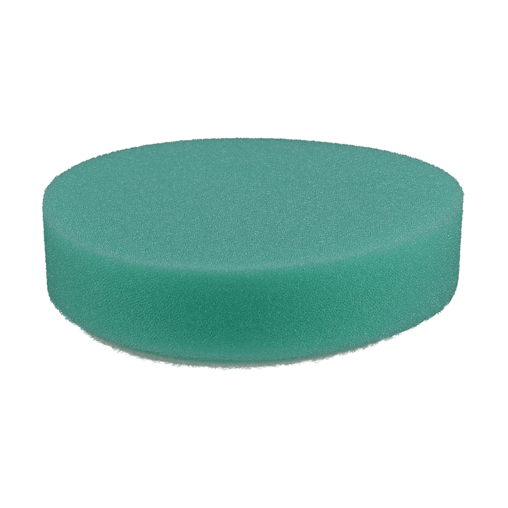 440G - 4" Green Soft Standard Foam Pad - Medium Cut