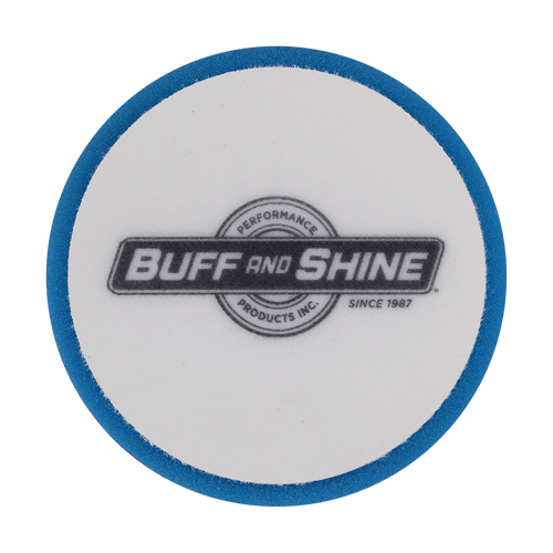 450G - 4" Blue Soft Standard Foam Pad - Polishing