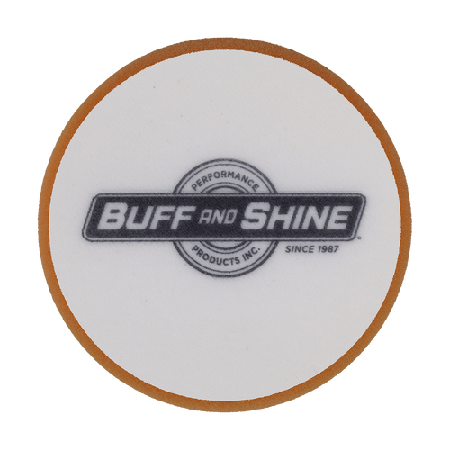 480G - 4" Orange High Density Standard Foam Pad - Heavy Polishing