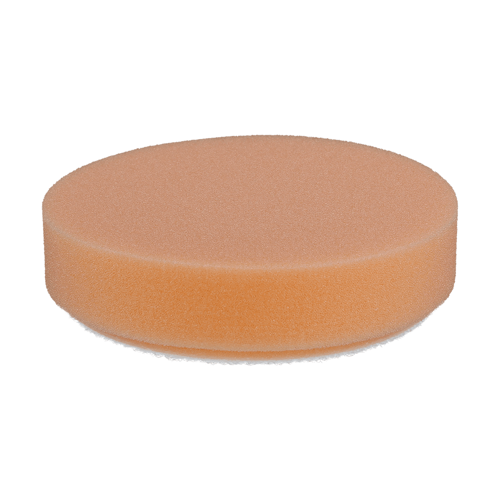 480G - 4" Orange High Density Standard Foam Pad - Heavy Polishing