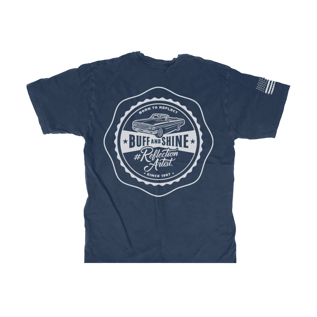 Buff and Shine Vintage Car T-Shirt