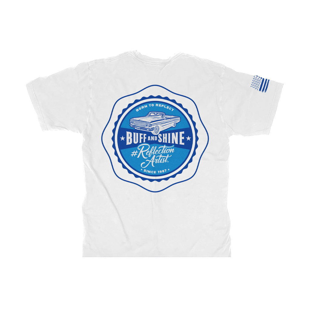 Buff and Shine Vintage Car T-Shirt