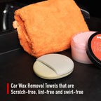 Microfiber Cleaning | 600GSM Plush Microfiber Buffing Towel
