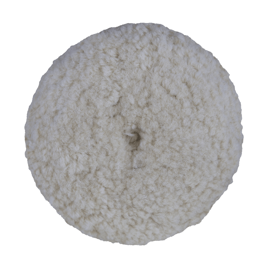 501G - 5" 100% Natural Wool (4 Ply Twist) Grip Wool Pad - Cutting