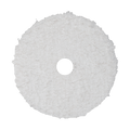 512MFP - 5" URO Fiber® Microfiber Pad (White Fibers) Light Blue Foam Interface (Edge Bevel) - Cutting