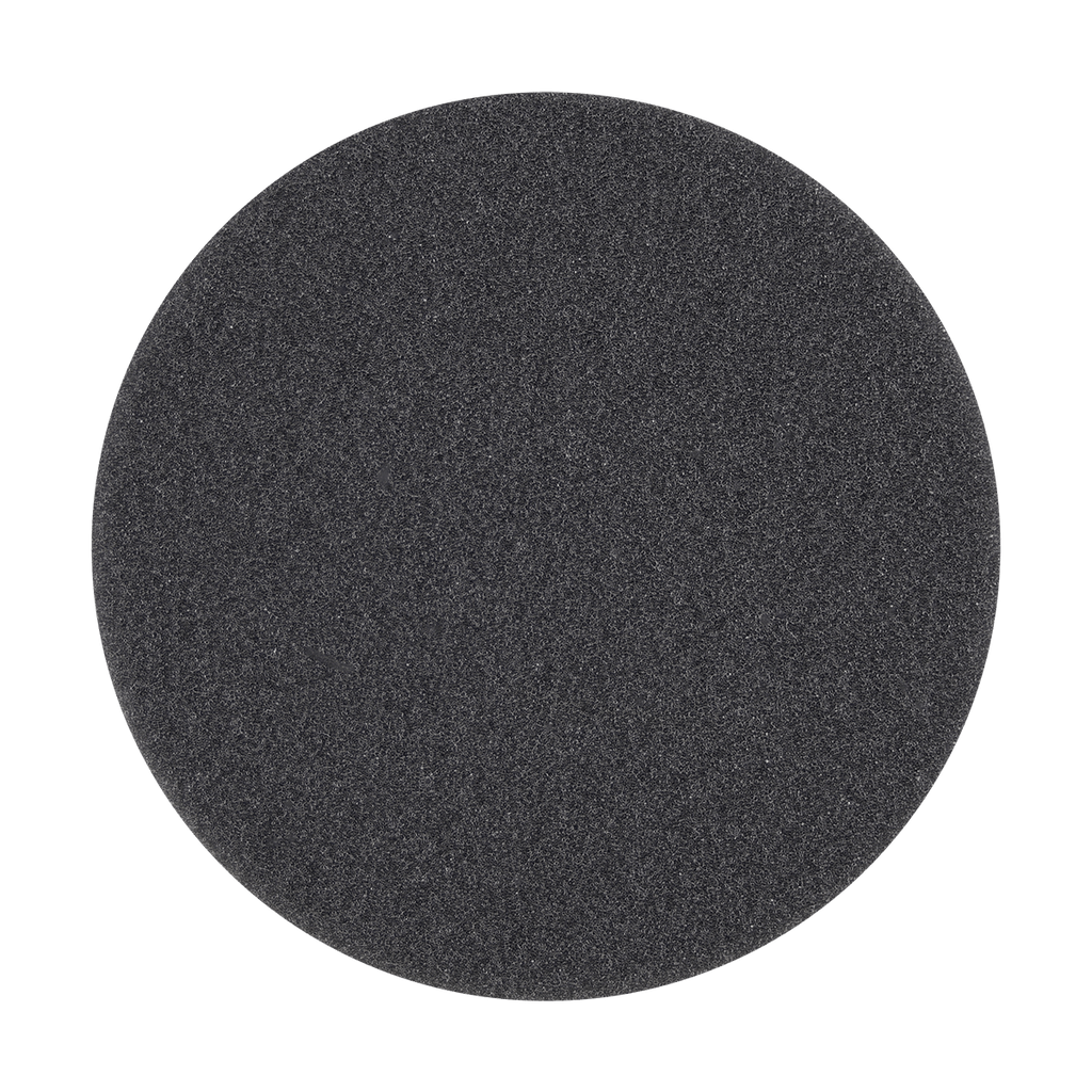 520G - 5" Black Soft Standard Foam Pad - Final Finishing