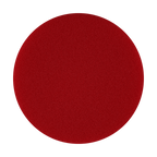 521G - 5" Red Soft Standard Foam Pad - Final Finishing
