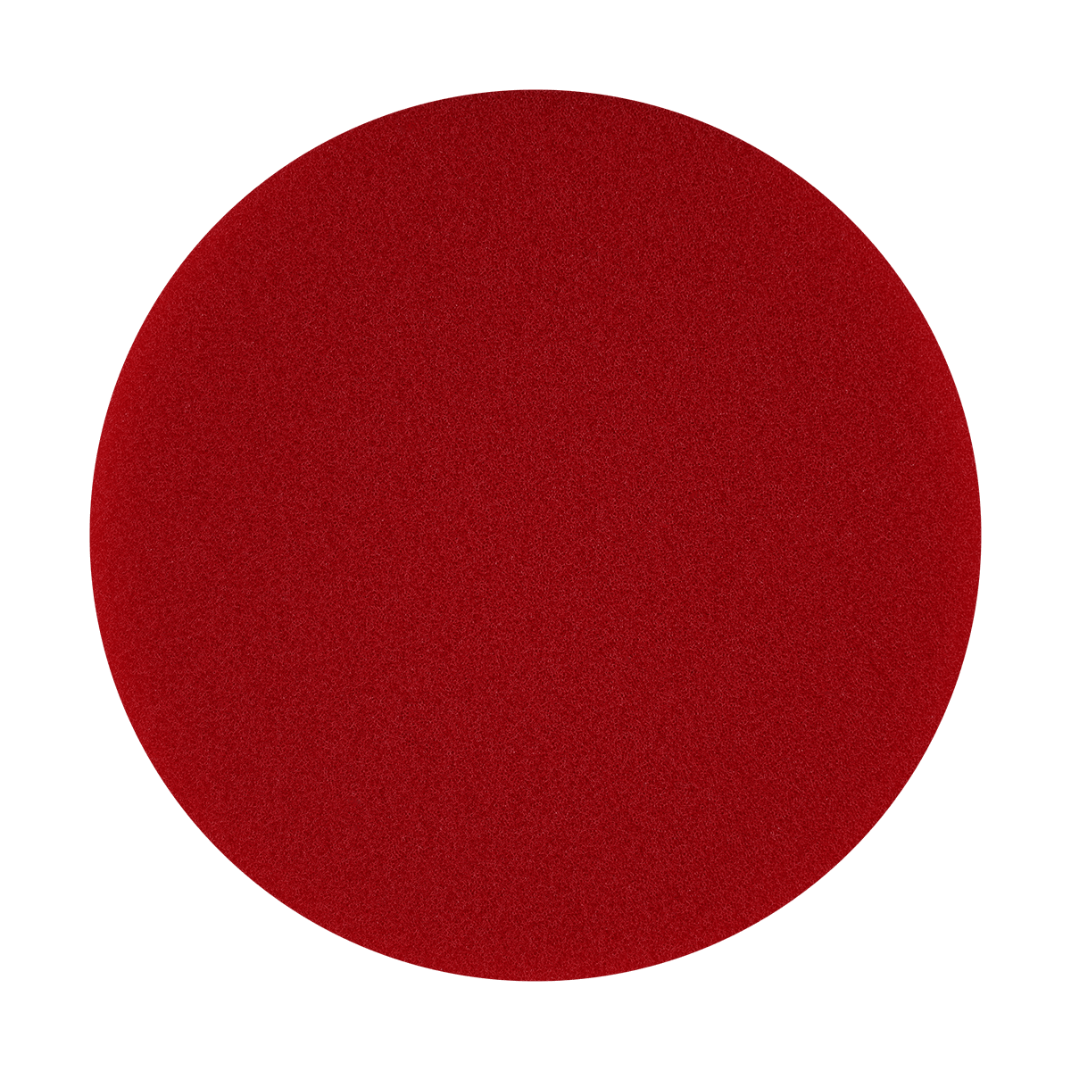 521G - 5" Red Soft Standard Foam Pad - Final Finishing
