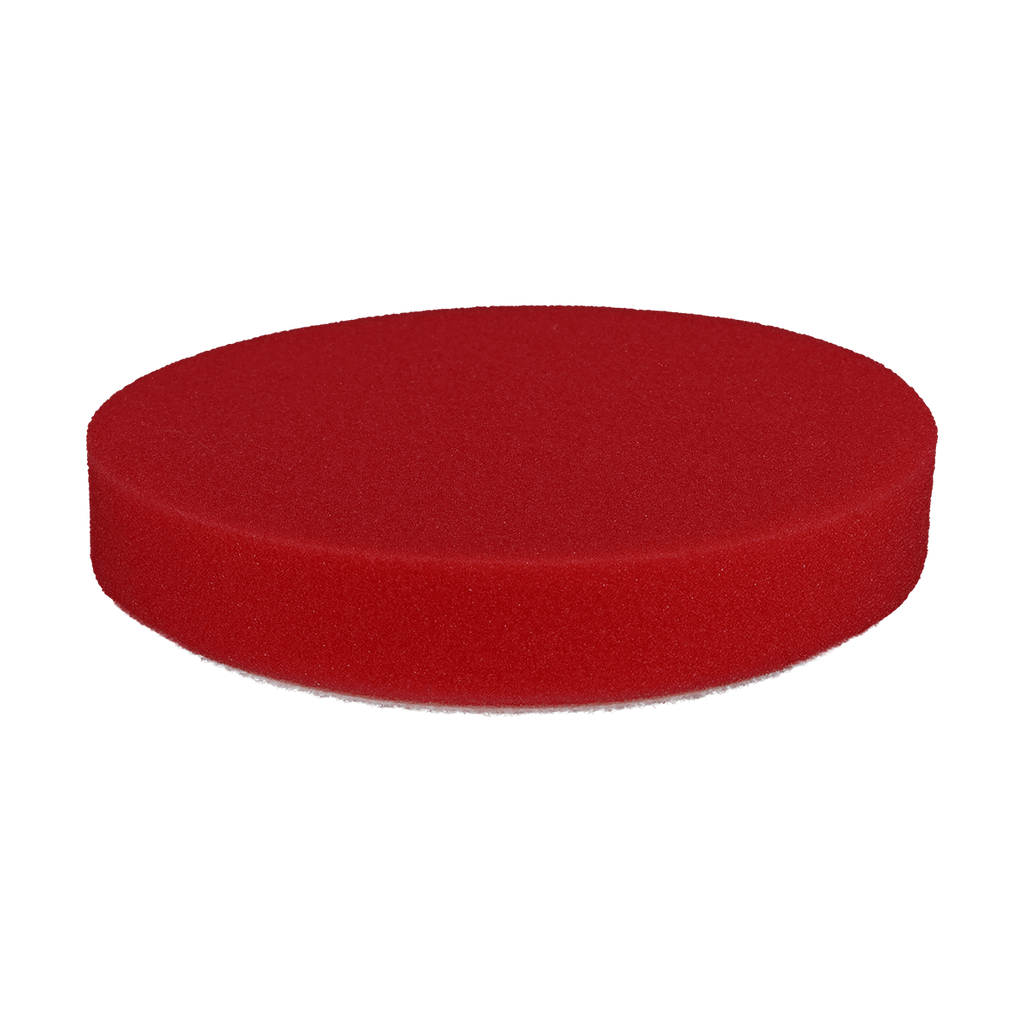 521G - 5" Red Soft Standard Foam Pad - Final Finishing