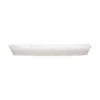 532MFP - 5" URO Fiber® Microfiber Pad (White Fibers) White Foam Interface (Edge Bevel) - Final Finishing