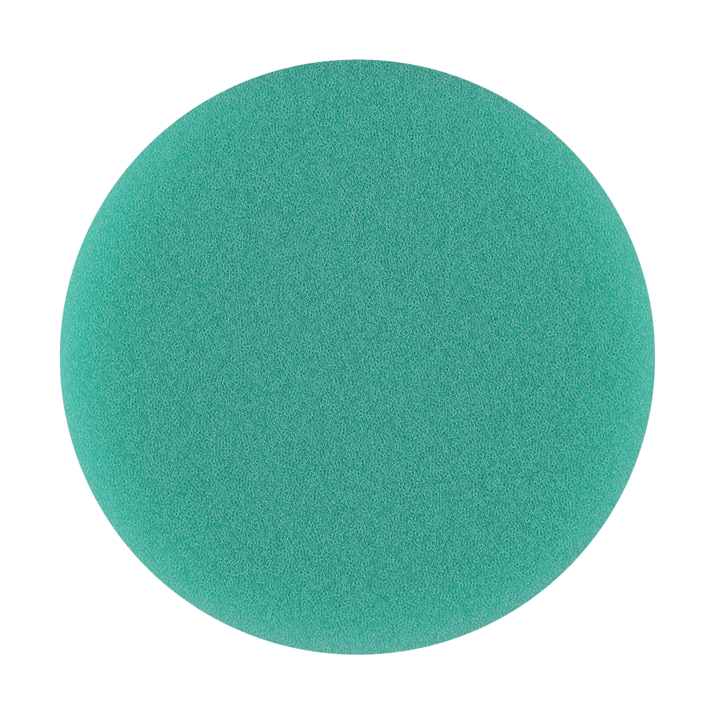 540G - 5" Green Soft Standard Foam Pad - Medium Cut