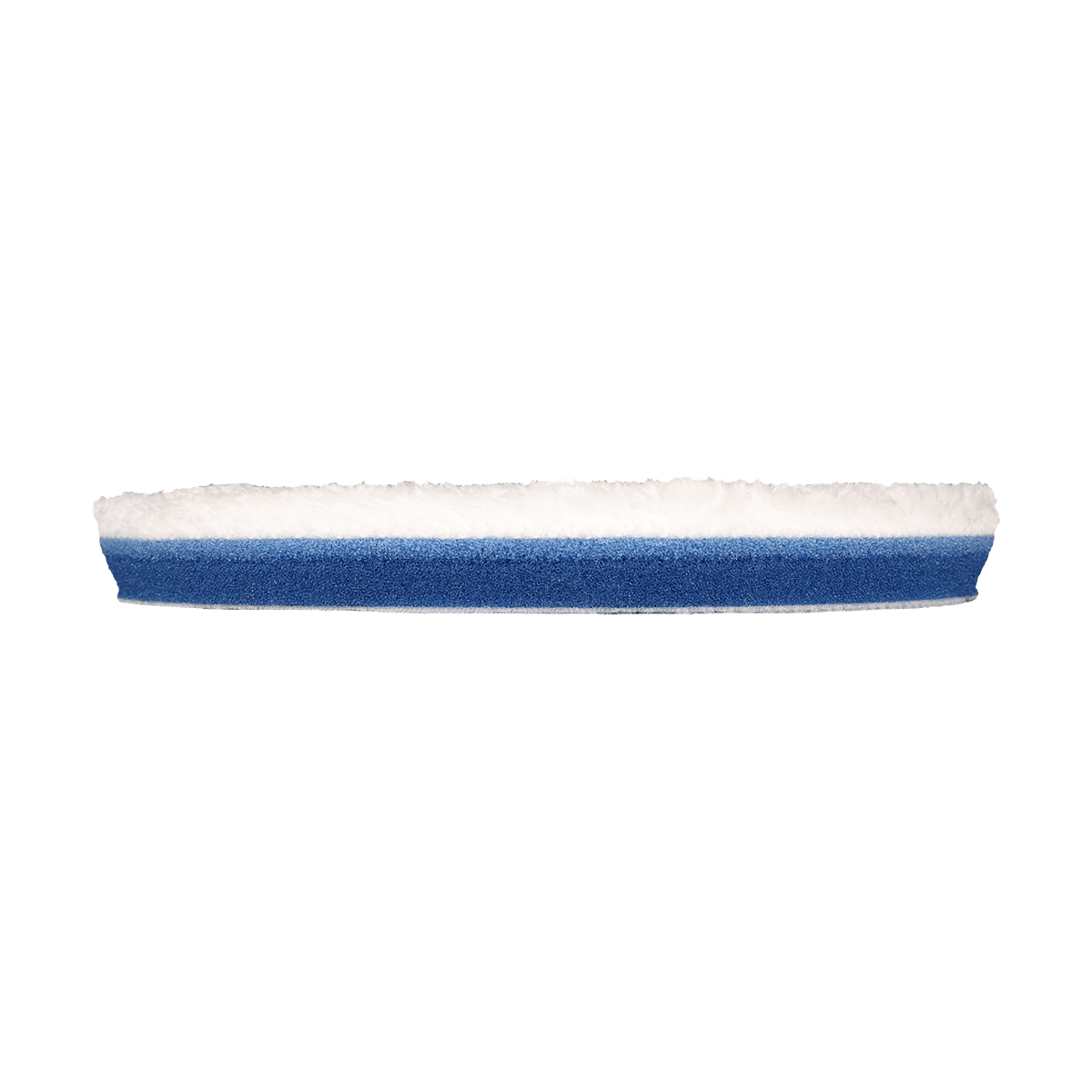 542MFP - 5" URO Fiber® Microfiber Pad (White Fibers) Blueberry Foam Interface (Edge Bevel) - Cutting
