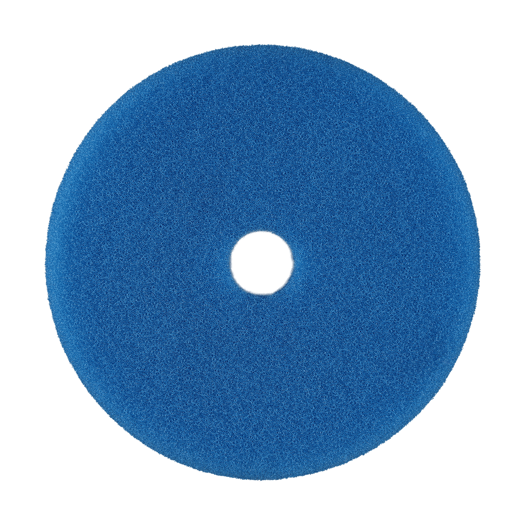 554CR - 5" Blue Coarse URO TEC® Foam Pad - Heavy Cut