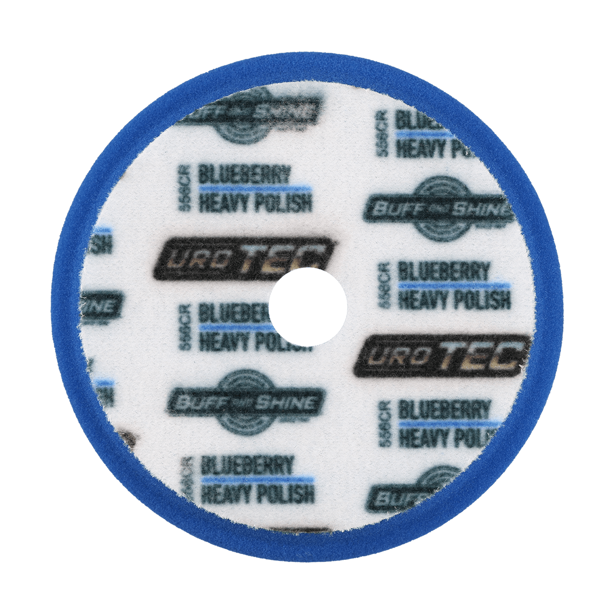 556CR - 5" Blueberry URO TEC® Foam Pad - Heavy Polishing