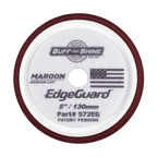 572EG - 5" Maroon EdgeGuard™ Foam Pad - Medium Cut