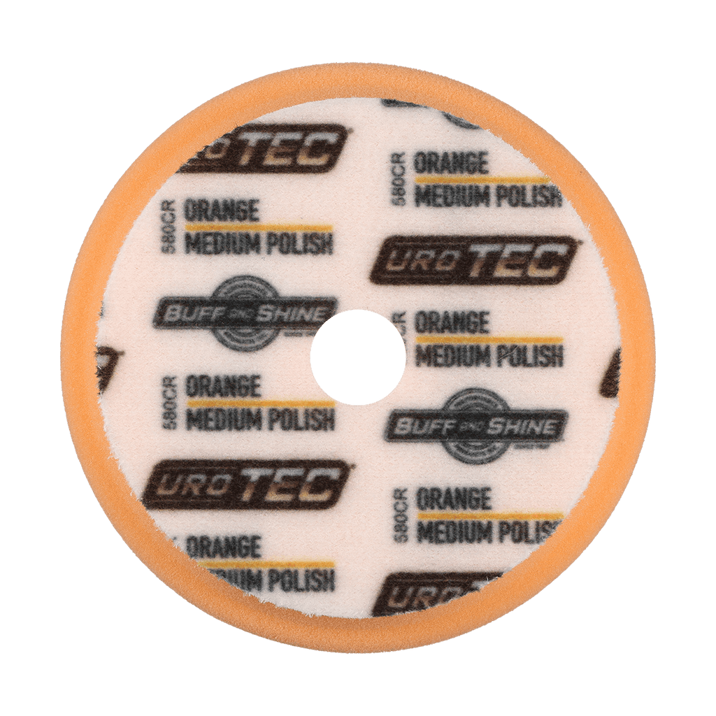 580CR - 5" Orange URO TEC® Foam Pad - Medium Polishing