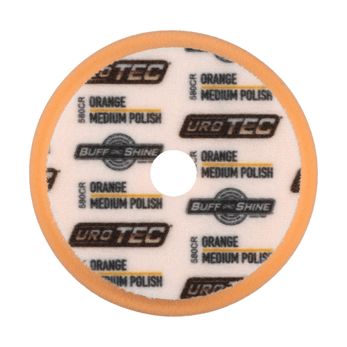 580CR - 5" Orange URO TEC® Foam Pad - Medium Polishing