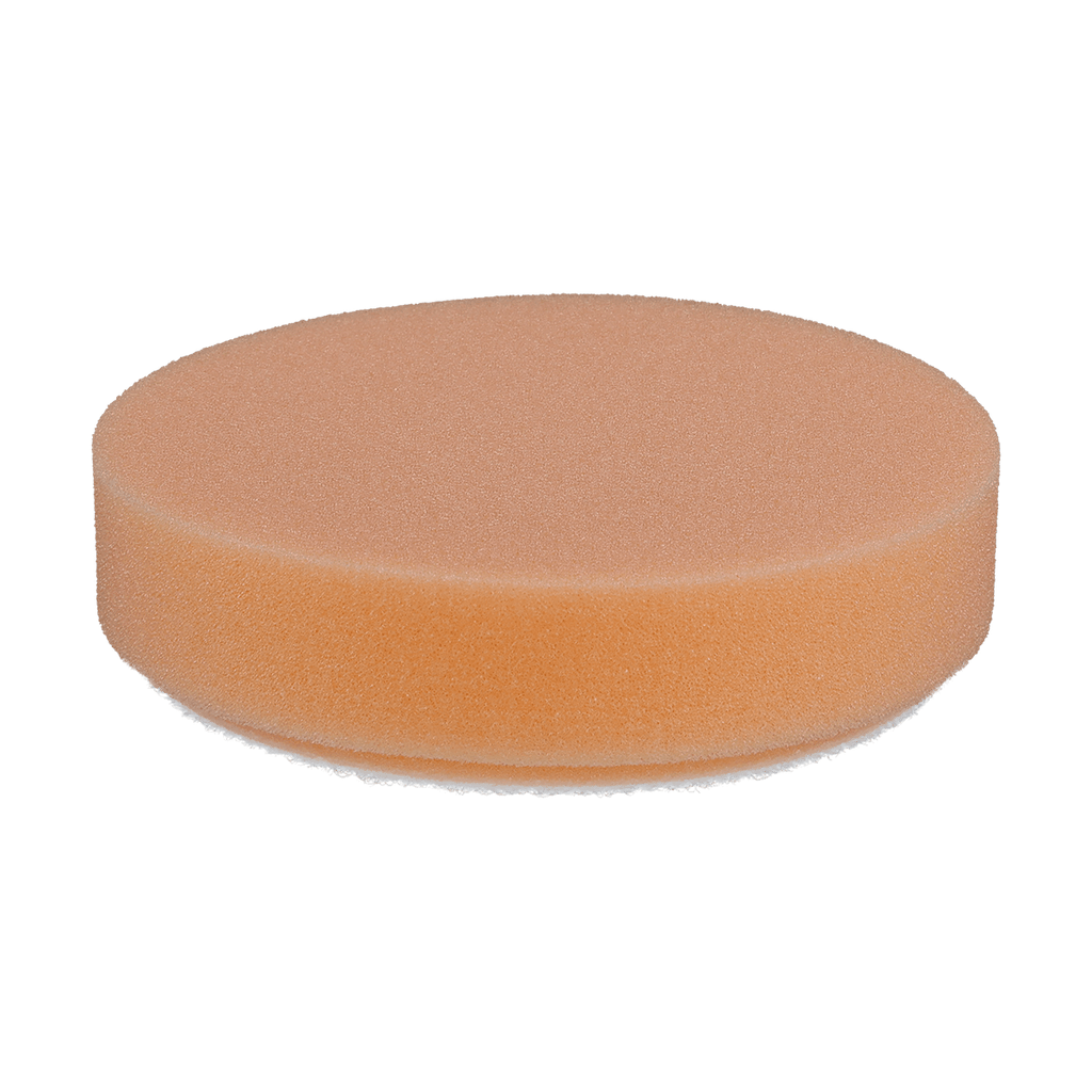 580G - 5" Yellow High Density Standard Foam Pad - Heavy Polishing