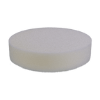 591G - 5" White High Density Standard Foam Pad - Final Finishing