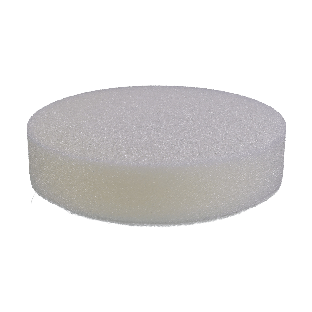 591G - 5" White High Density Standard Foam Pad - Final Finishing