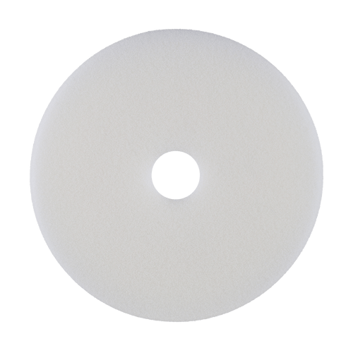 592EG - 5" White EdgeGuard™ Foam Pad - Polishing/Finishing
