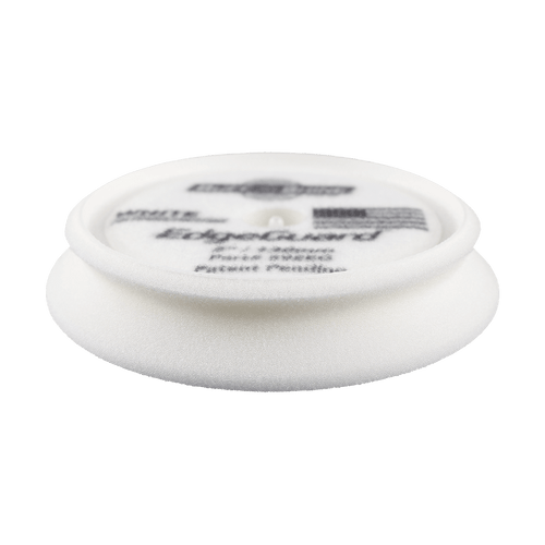 592EG - 5" White EdgeGuard™ Foam Pad - Polishing/Finishing