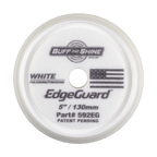 592EG - 5" White EdgeGuard™ Foam Pad - Polishing/Finishing