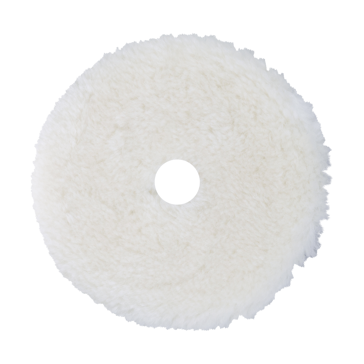 5KFWL - 5" Natural 100% Knitted Wool (Edge Bevel) URO Wool® Pad - Soft Cut