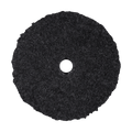 5KWB - 5" Grey Knitted Wool Blend URO Wool® Pad - Cutting