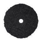 5KWB - 5" Grey Knitted Wool Blend URO Wool® Pad - Cutting