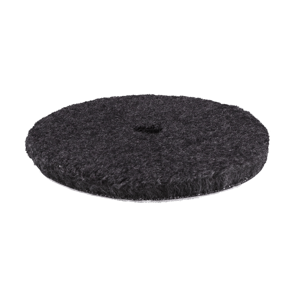 5KWB - 5" Grey Knitted Wool Blend URO Wool® Pad - Cutting