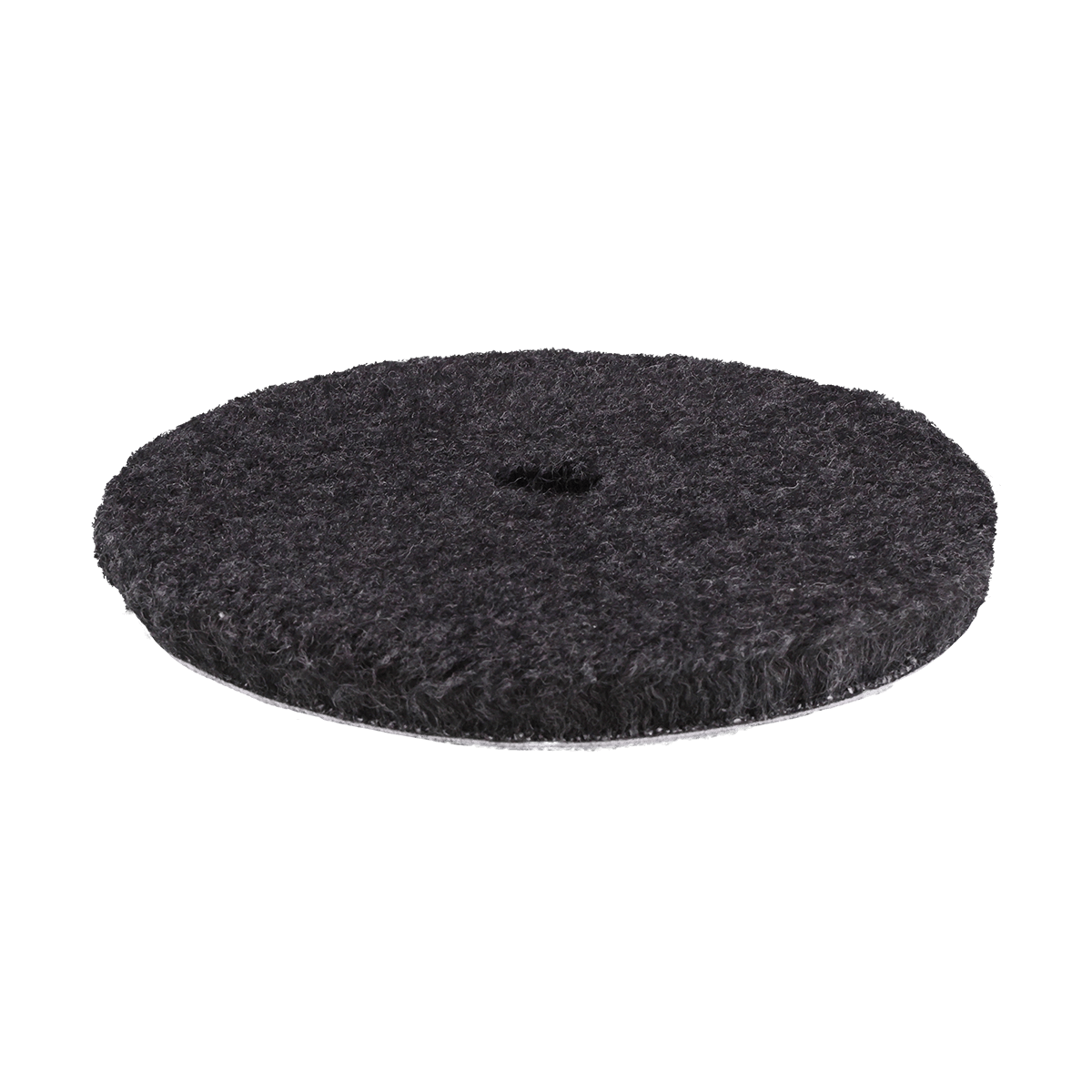 5KWB - 5" Grey Knitted Wool Blend URO Wool® Pad - Cutting