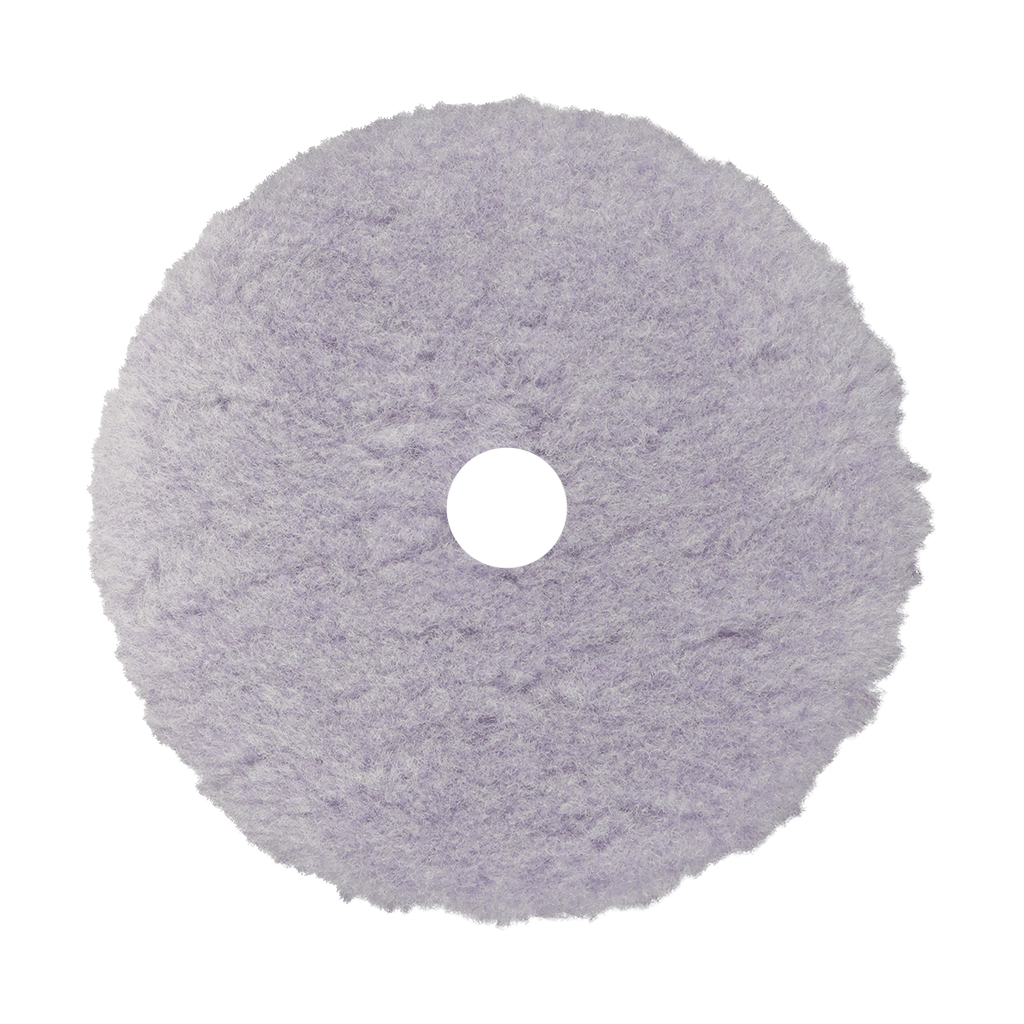 5KWP - 5" Purple 100% Knitted Wool Blend URO Wool® Pad - Cutting