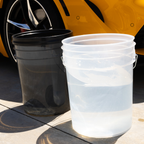 Translucent Bucket, 5 Gallon, Pack of 6