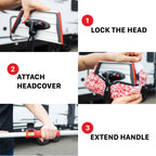 Car Wash Tool | IncrediStick – Extendable Microfiber Wash Mitt