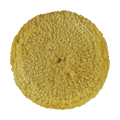 601GY - 6" Yellow Wool Blend (4 Ply Twist) Grip Wool Pad - Polishing