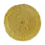 601GY - 6" Yellow Wool Blend (4 Ply Twist) Grip Wool Pad - Polishing
