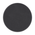 612G - 6" Black Soft Standard Foam Pad - Final Finishing